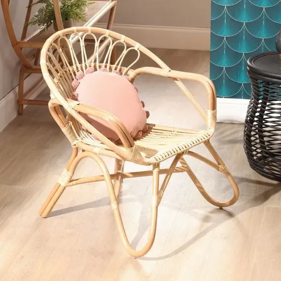Nordic Rattan Chair - Natural