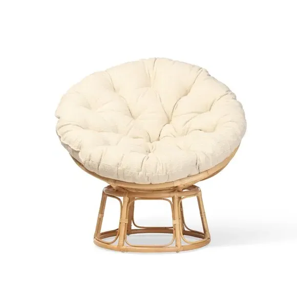 Papasan Chair with Cushion - Natural, Rattan