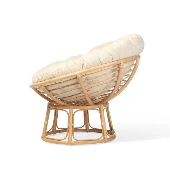 Papasan Chair with Cushion - Natural, Rattan