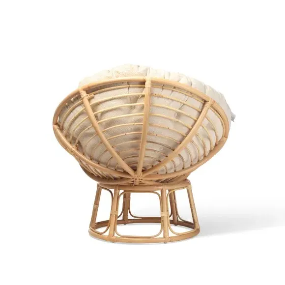 Papasan Chair with Cushion - Natural, Rattan