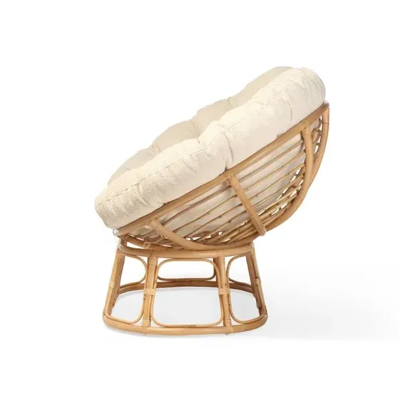 Papasan Sofa with Cushion - Natural, Rattan