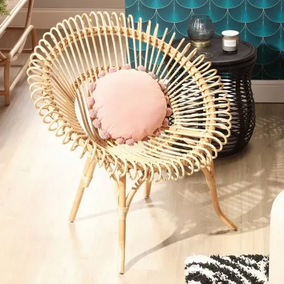 Shanghai Rattan Chair - Natural, Rattan