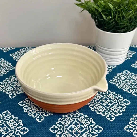 Ribbed Mixing Bowl - Terracotta