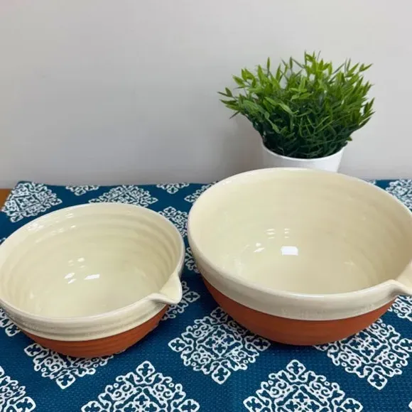 Ribbed Mixing Bowl - Terracotta