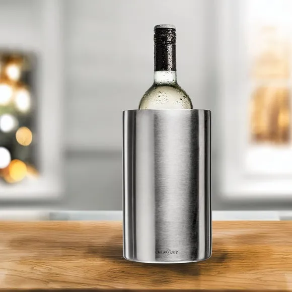 Wine Cooler Double-Walled - Silver, Steel image