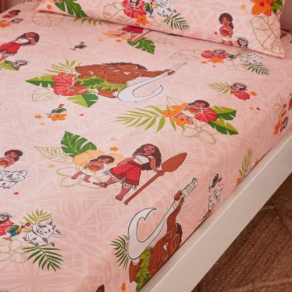 2-Pack Single Fitted Sheets - Coral, Cotton image