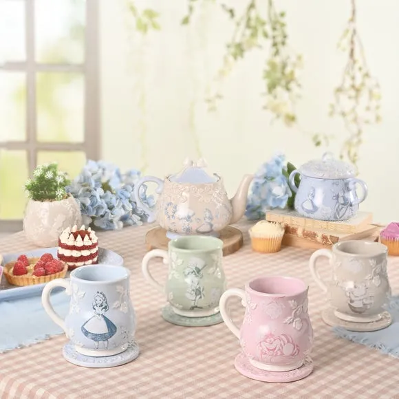 Alice in Wonderland Mug - Blue, Ceramic