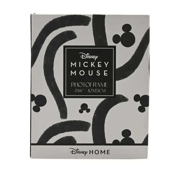 Arched Photo Frame Mickey Design - Black, Ceramic