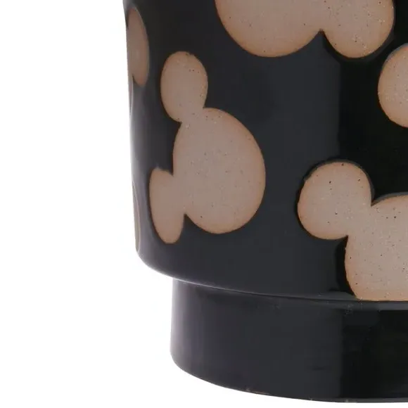 Artificial Plant in Ceramic Pot - Black