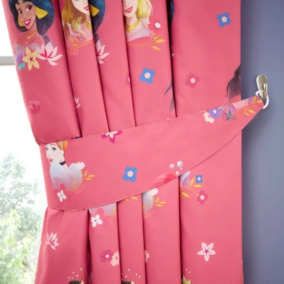 Blackout Eyelet Curtains with Tiebacks - Multicolor