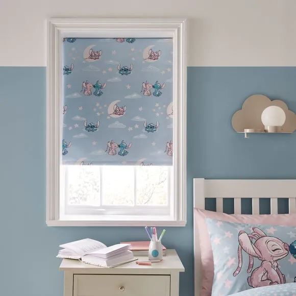 Blackout Roller Blind with Pattern - Blue image
