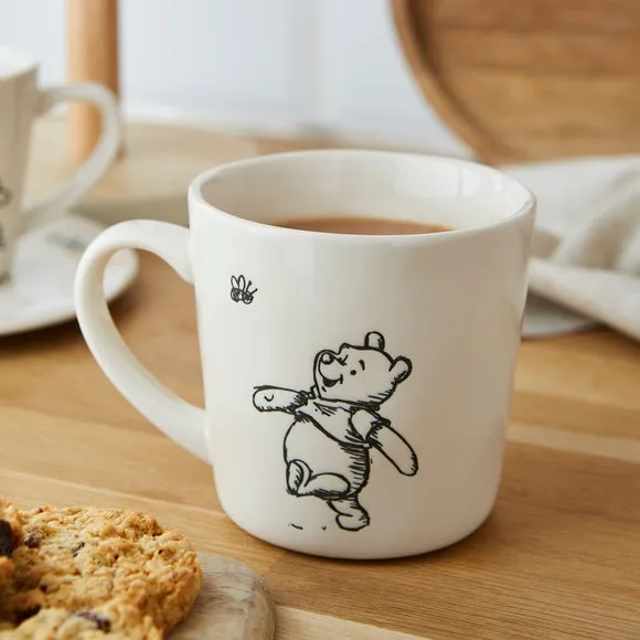 Ceramic Mug with Embossed Text - Natural image