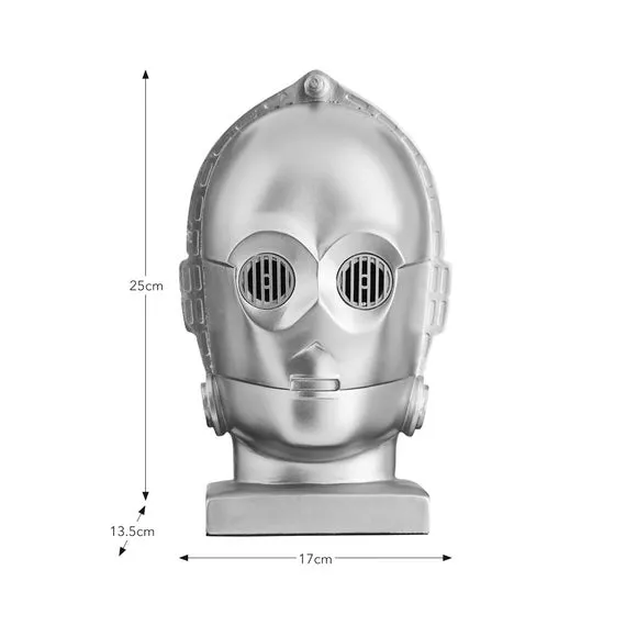 Character Table Lamp - Gold, Plastic