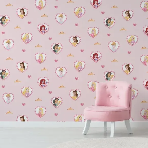 Disney Princess Wallpaper - Pink