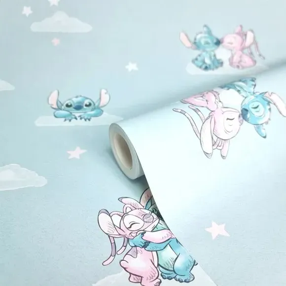 Disney Stitch Wallpaper - Blue, Paper