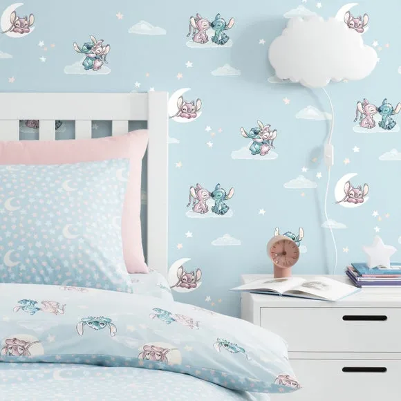 Disney Stitch Wallpaper - Blue, Paper