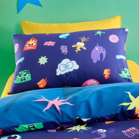 Duvet Cover and Pillowcase Set - Blue, Cotton