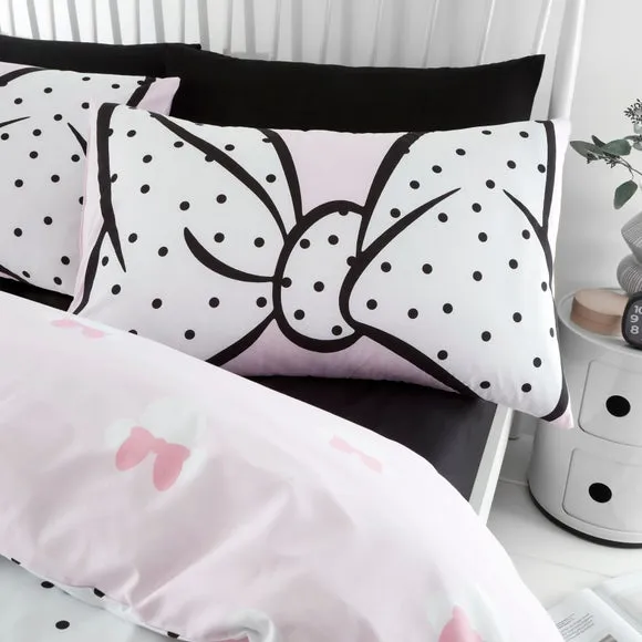 Duvet Cover Set Reversible - Pink, Polycotton