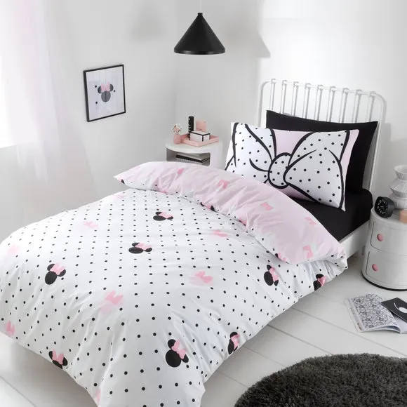 Duvet Cover Set Reversible - Pink, Polycotton image