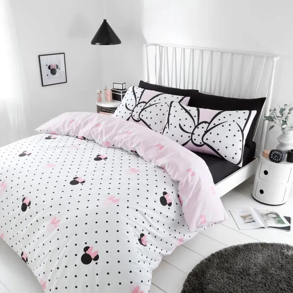 Duvet Cover Set Reversible - Pink, Polycotton