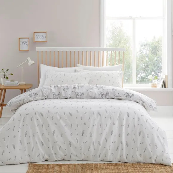 Duvet Cover Set with Pillowcase - Natural, Cotton