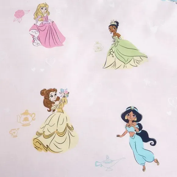 Duvet Cover Set with Pillowcase - Pink, Polycotton