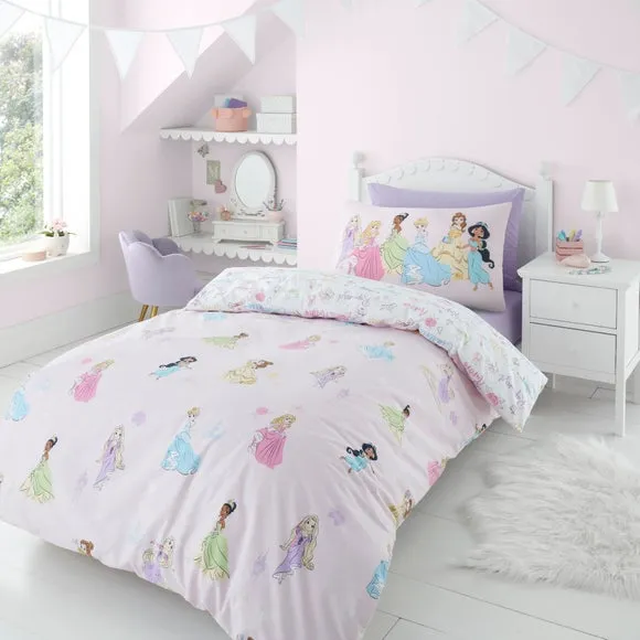 Duvet Cover Set with Pillowcase - Pink, Polycotton image