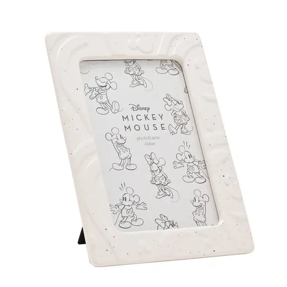 Embossed Photo Frame - Natural, Ceramic