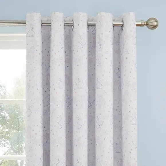 Eyelet Blackout Curtains - Multicolor, Polyester image