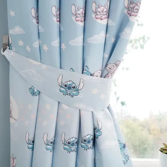 Eyelet Curtains with Blackout Lining - Grey