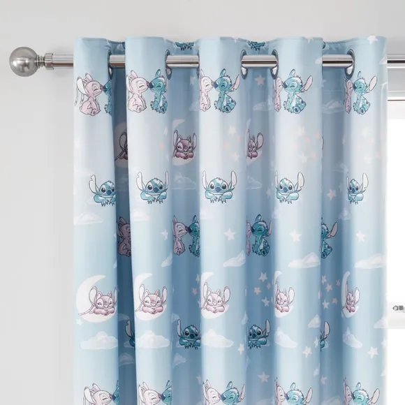 Eyelet Curtains with Blackout Lining - Grey