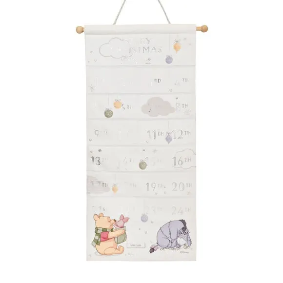 Fabric Advent Calendar - White, Soft Fabric image