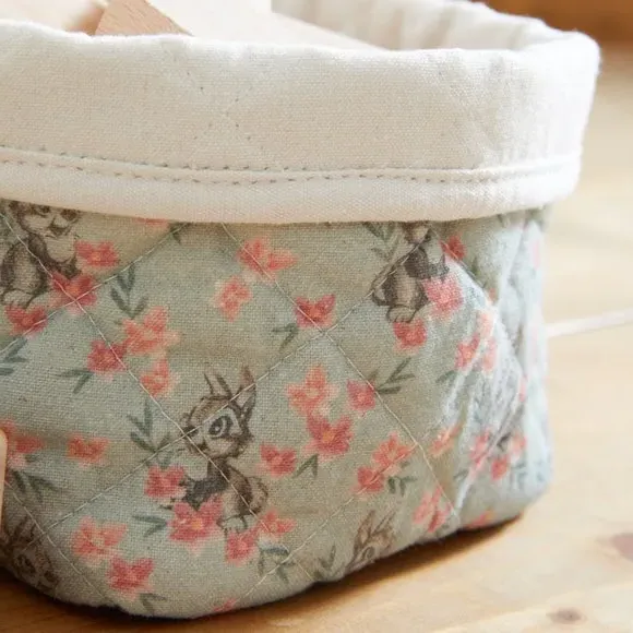 Fabric Storage Baskets - Natural, Cotton Canvas