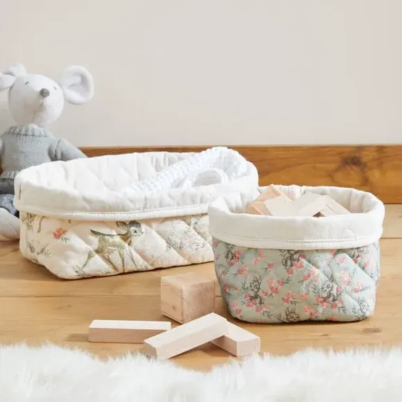 Fabric Storage Baskets - Natural, Cotton Canvas image
