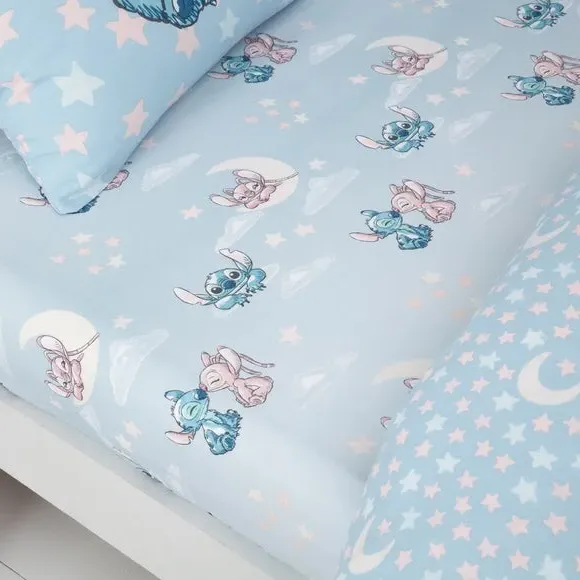 Fitted Sheet with Character Design - Grey, Cotton image