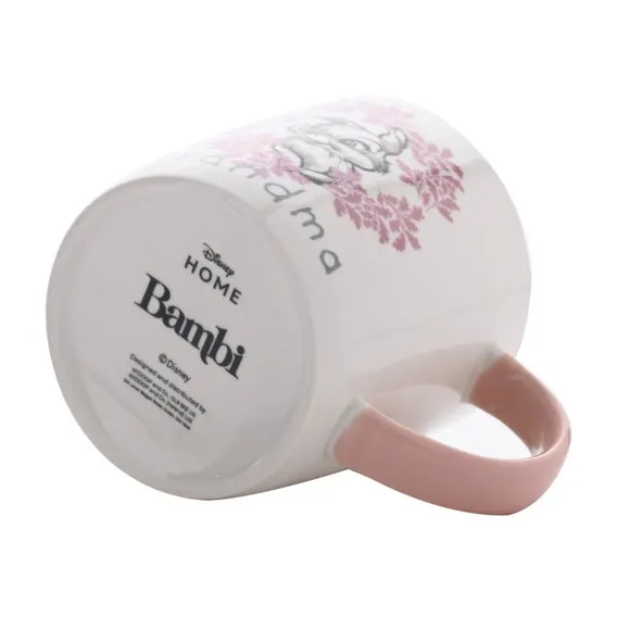 Grandma Mug with Character Design - White, Bone China