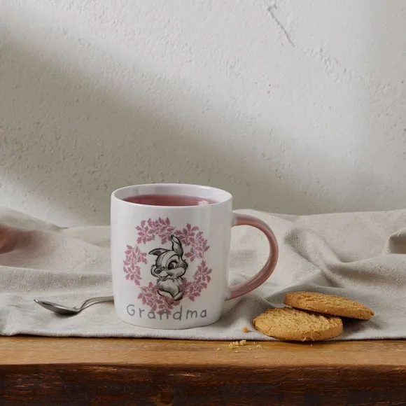Grandma Mug with Character Design - White, Bone China image