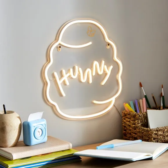 Hunny Neon Sign Wall Light - Clear, Acrylic image
