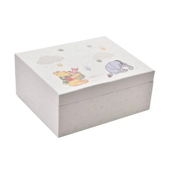 Keepsake Box with Festive Design - Brown, Wood image