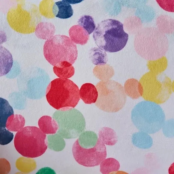 Kids Armchair with Print - Multicolor, Velvet