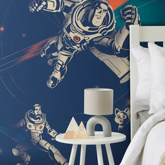 Lightyear Wall Mural - Multicolor, Nonwoven Paper