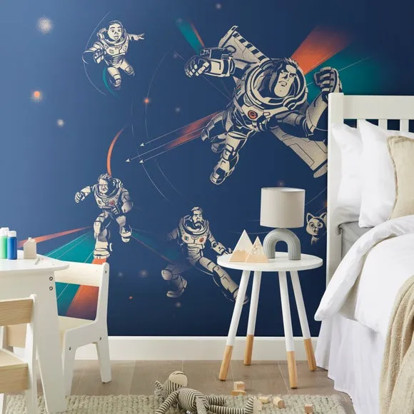 Lightyear Wall Mural - Multicolor, Nonwoven Paper image