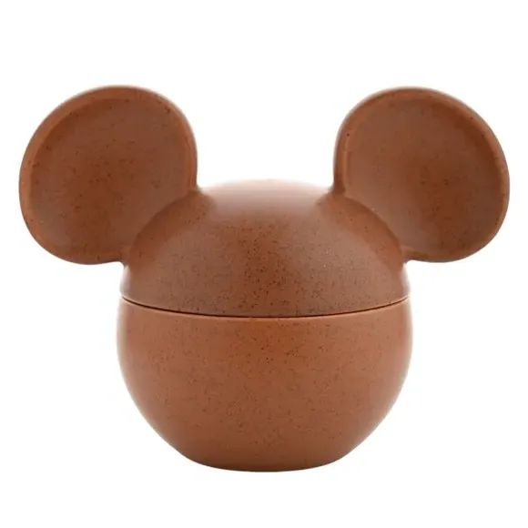 Mickey Mouse Candle with Lid - Terracotta, Ceramic image