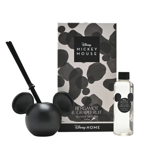 Mickey Mouse Ceramic Diffuser - Black, Ceramic