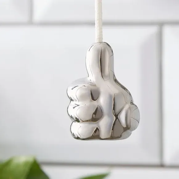 Mickey Mouse Light Pull - Silver, Ceramic