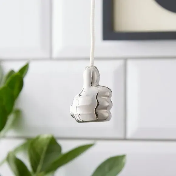 Mickey Mouse Light Pull - Silver, Ceramic
