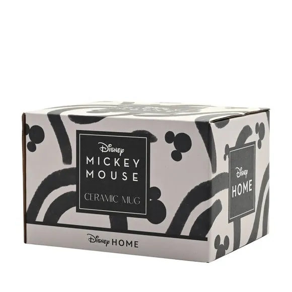 Mickey Mouse Mug with Ear Handle - White, Dolomite