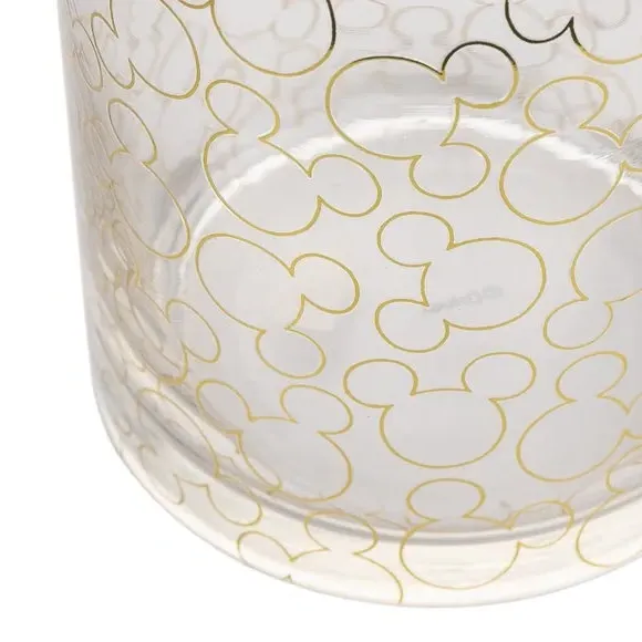 Mickey Mouse Shapes Glass Vase - Clear