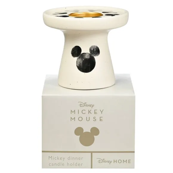 Mouse Head Tealight Holder - White, Ceramic