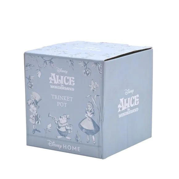 Mushroom Trinket Box with Lid - Blue, Ceramic